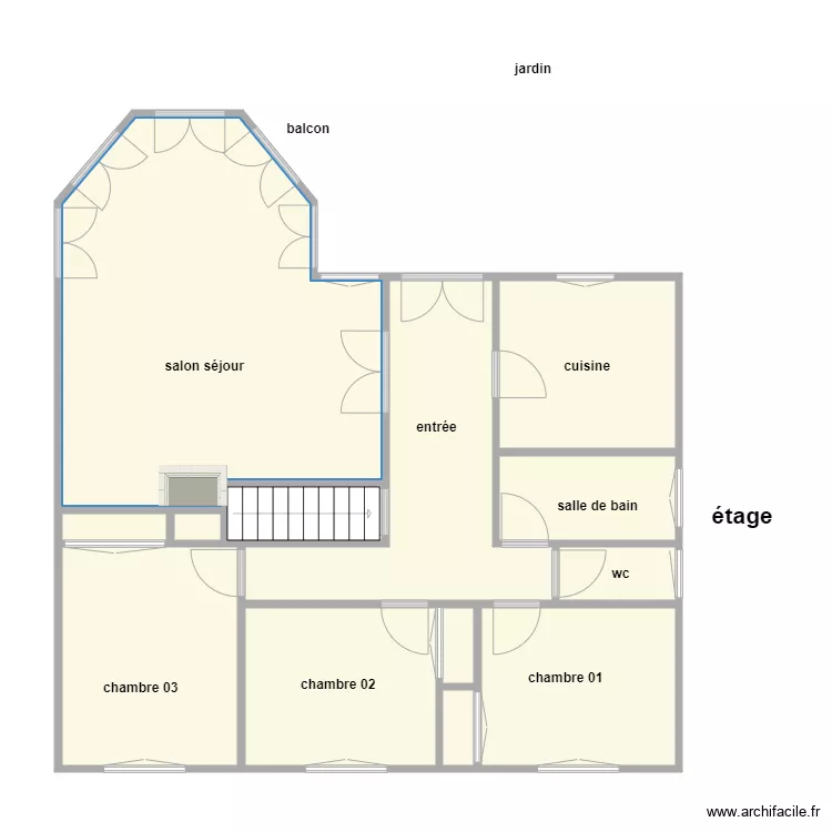 grivet am étage. Plan de 13 et 91 m² grivet am étage. Plan de 13 et 91 m²