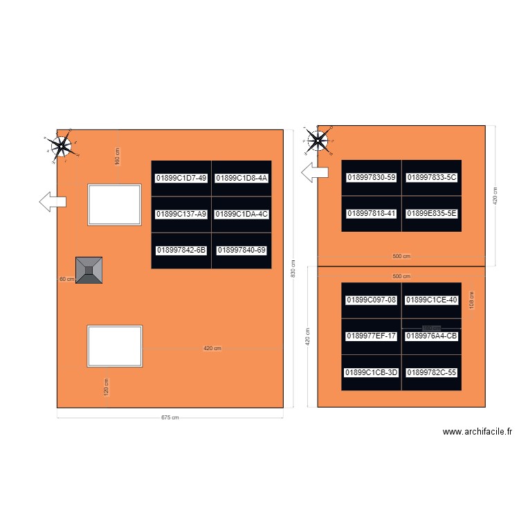 CALEPINAGE M. ALLYNDREE 1. Plan de 0 pièce et 0 m2