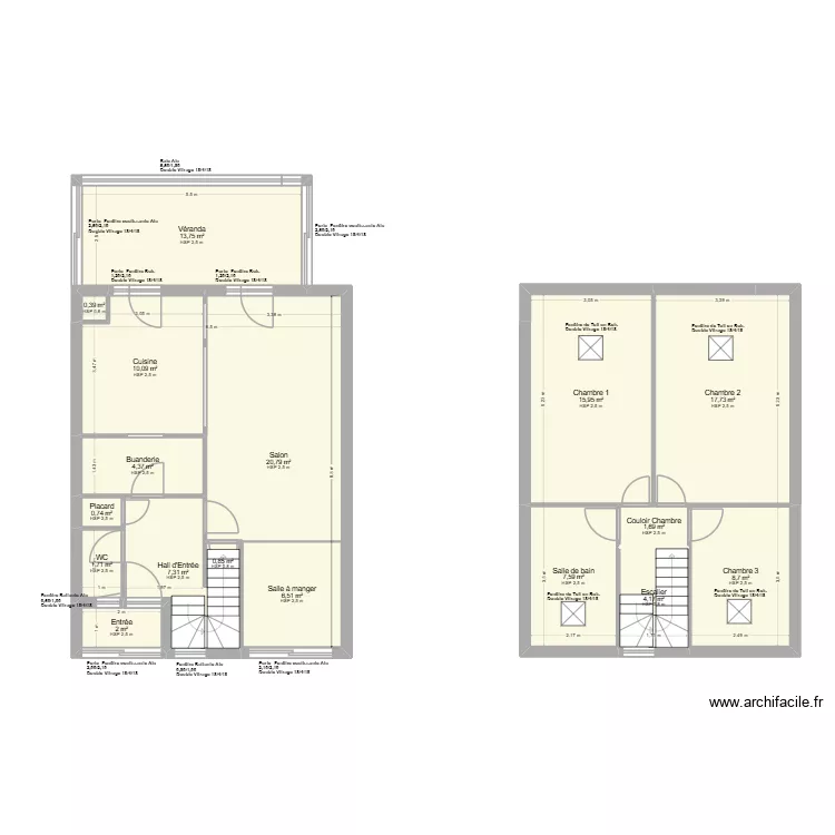 EXO ID SCHOOL. Plan de 17 et 131 m² EXO ID SCHOOL. Plan de 17 et 131 m²