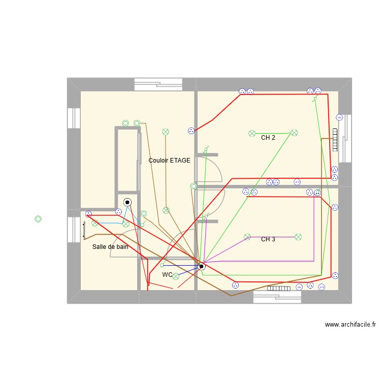 SOUS SOL 23/10. Plan de 12 pièces et 138 m2