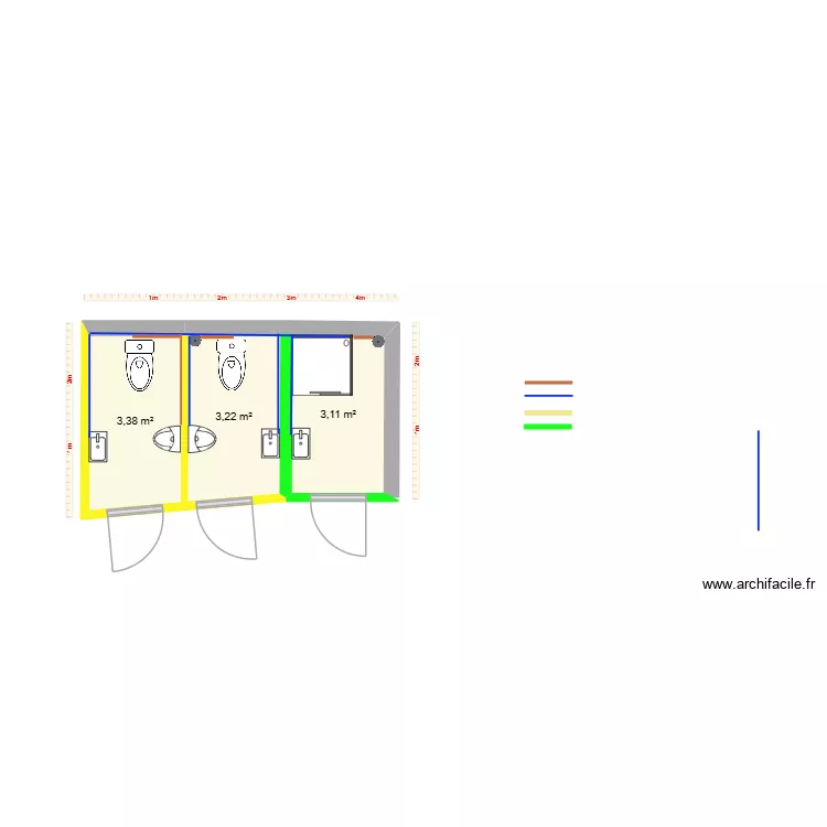 Mission Locale. Plan de 3 et 10 m² Mission Locale. Plan de 3 et 10 m²