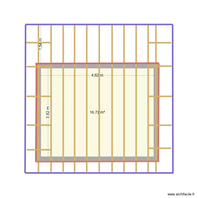 ABRIS DE JARDIN_Gros oeuvre. Plan de 1 et 17 m² ABRIS DE JARDIN_Gros oeuvre. Plan de 1 et 17 m²