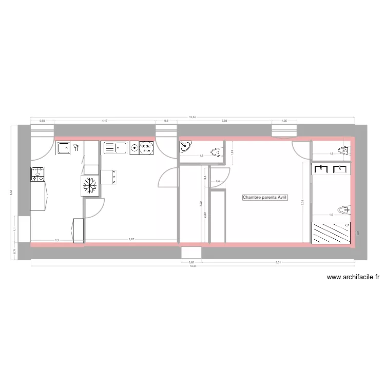 Chaufferie Avril V2. Plan de 