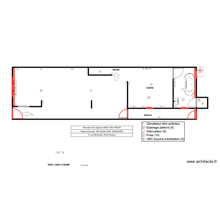 TOUMI RDC PRO. Plan de 0 pièce et 0 m2