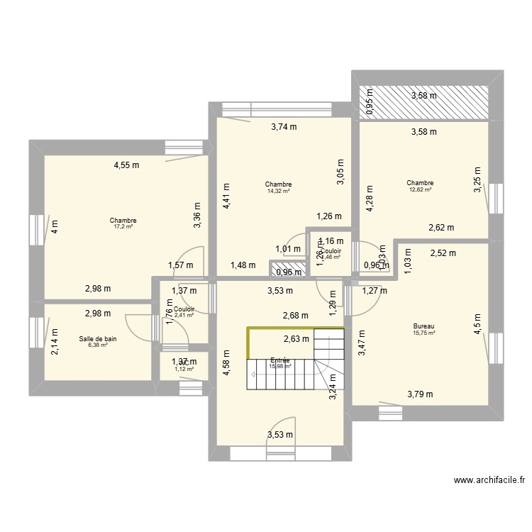 Plans électriques. Plan de 11 pièces et 91 m2