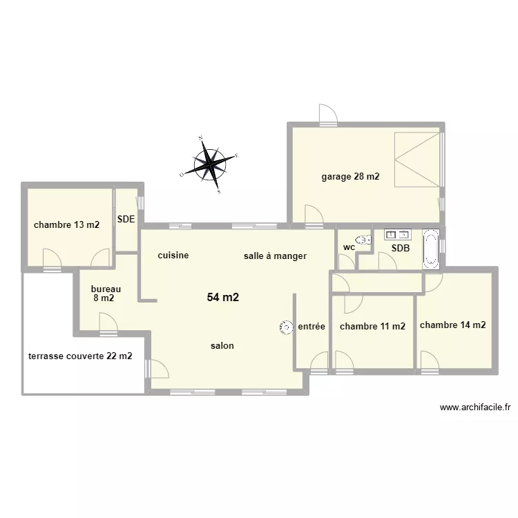 Oeillard / Bernis. Plan de Oeillard / Bernis. Plan de