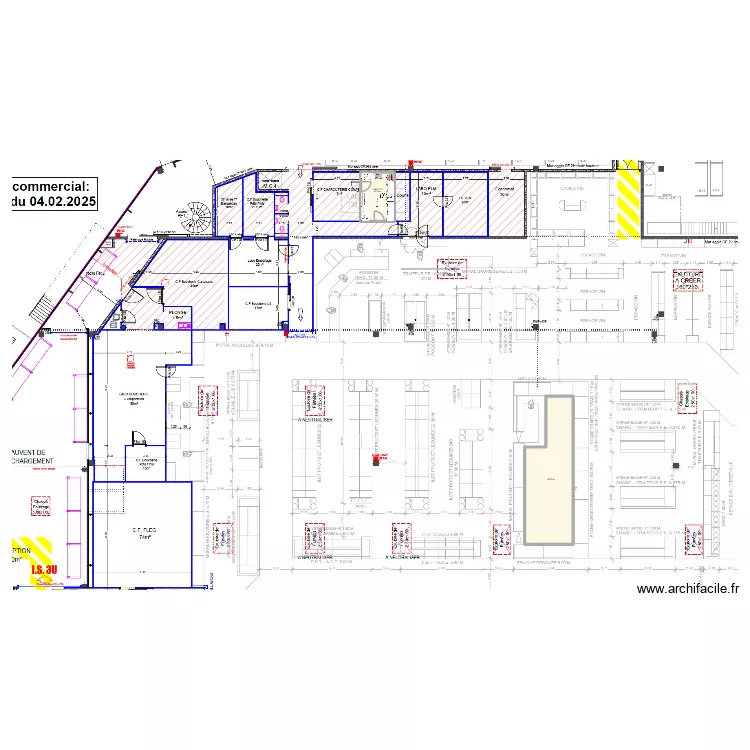 LA MOTTE SERVOLEX CTT - V1. Plan de 
