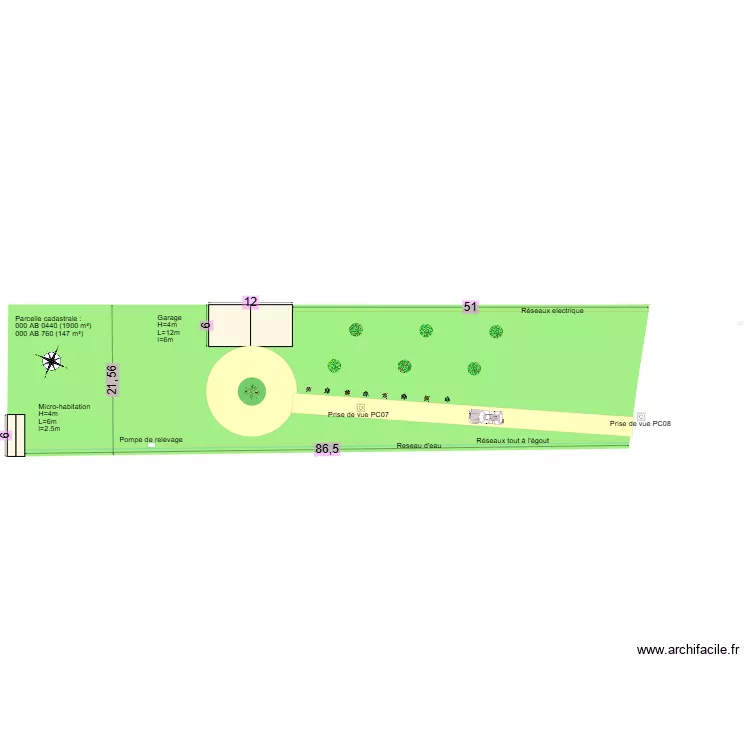 Plan de masse atelier. Plan de Plan de masse atelier. Plan de