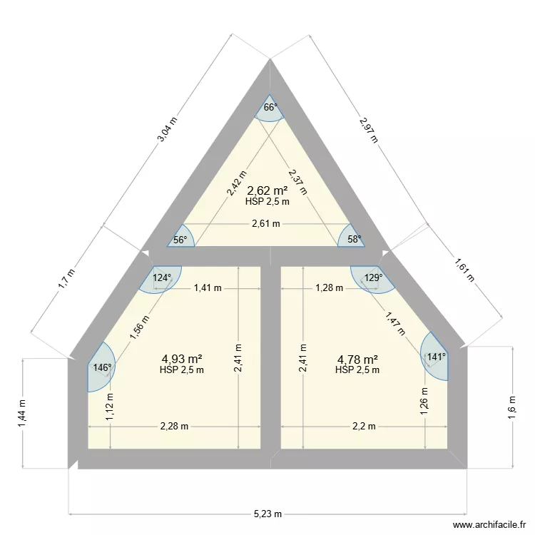 projet cindy et milan. Plan de 3 et 12 m² projet cindy et milan. Plan de 3 et 12 m²