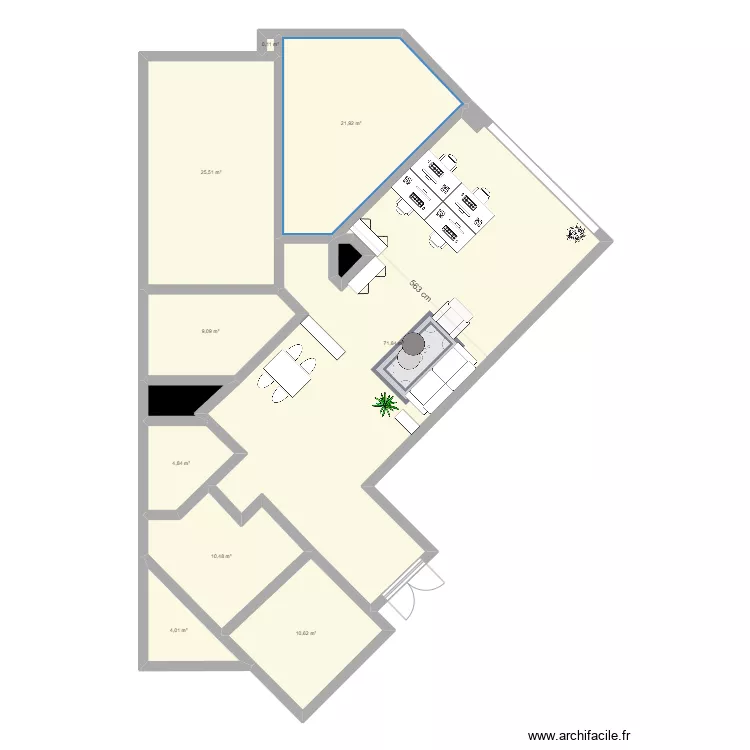 Appartement Shenyang v4. Plan de 