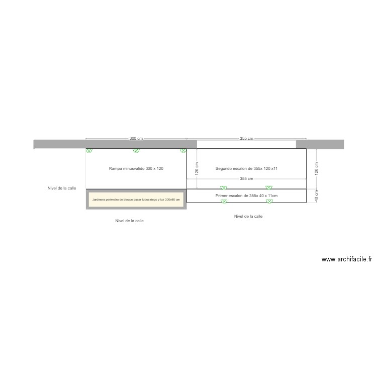 Entrada Accent. Plan de 1 pièce et 1 m2