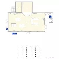 Proudhon avec ilots et table ronde