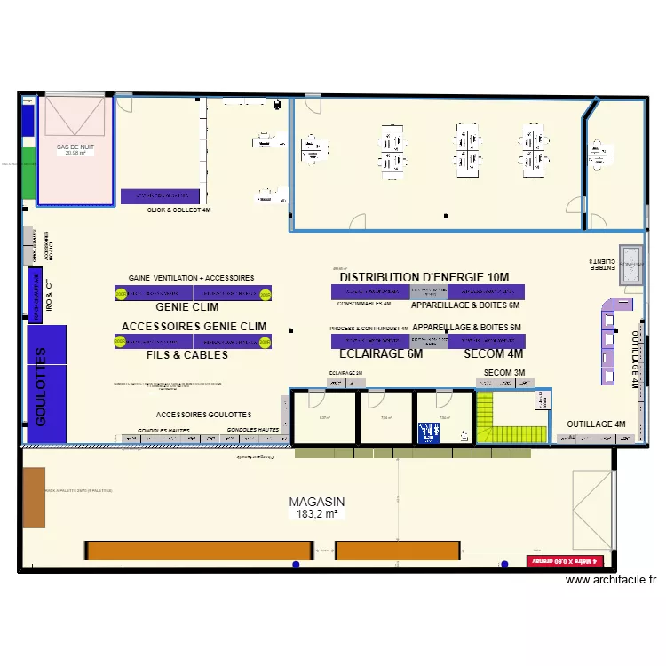 VALENCE 2026 GEGE MODIF //. Plan de 6 et 727 m² VALENCE 2026 GEGE MODIF //. Plan de 6 et 727 m²