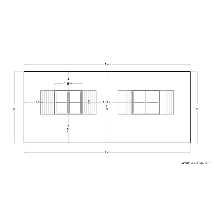 AGRANDISSEMENT SAJAS facade3. Plan de AGRANDISSEMENT SAJAS facade3. Plan de