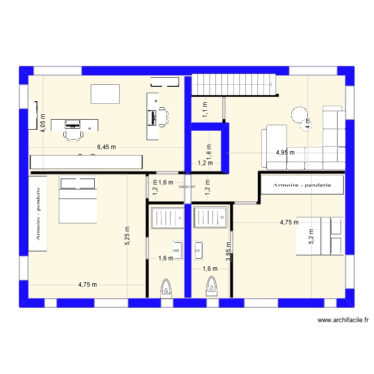 PLAN AVEC ASCENCEUR. Plan de 0 pièce et 0 m2