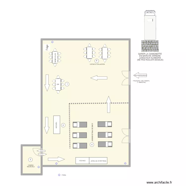 Ecole Frasnes Lez Gosselies. Plan de 