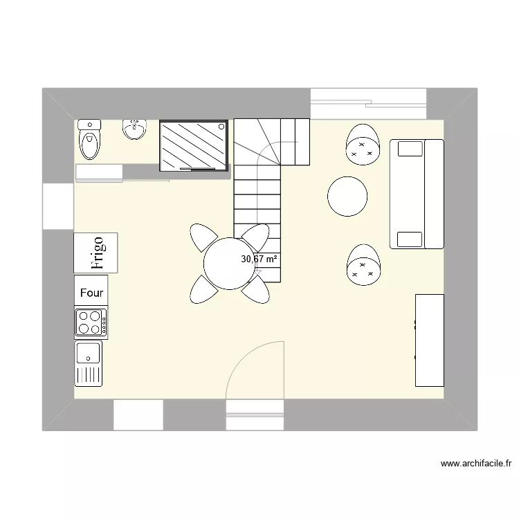 crèche à cochon. Plan de crèche à cochon. Plan de
