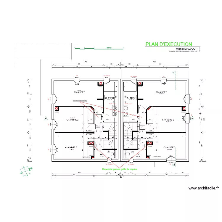 PLAN ETAGE - INDICE A - 28/04/25. Plan de 