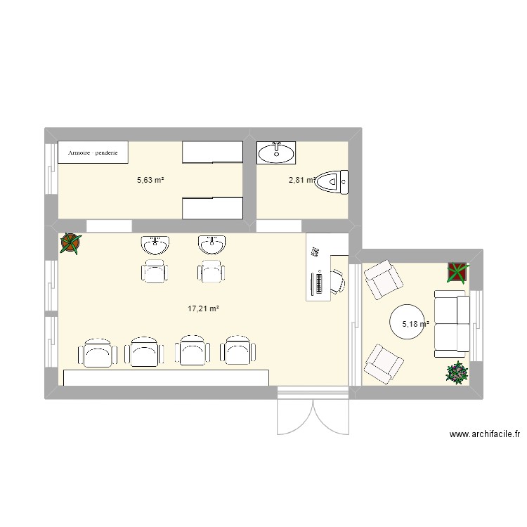 plan co. Plan de 0 pièce et 0 m2