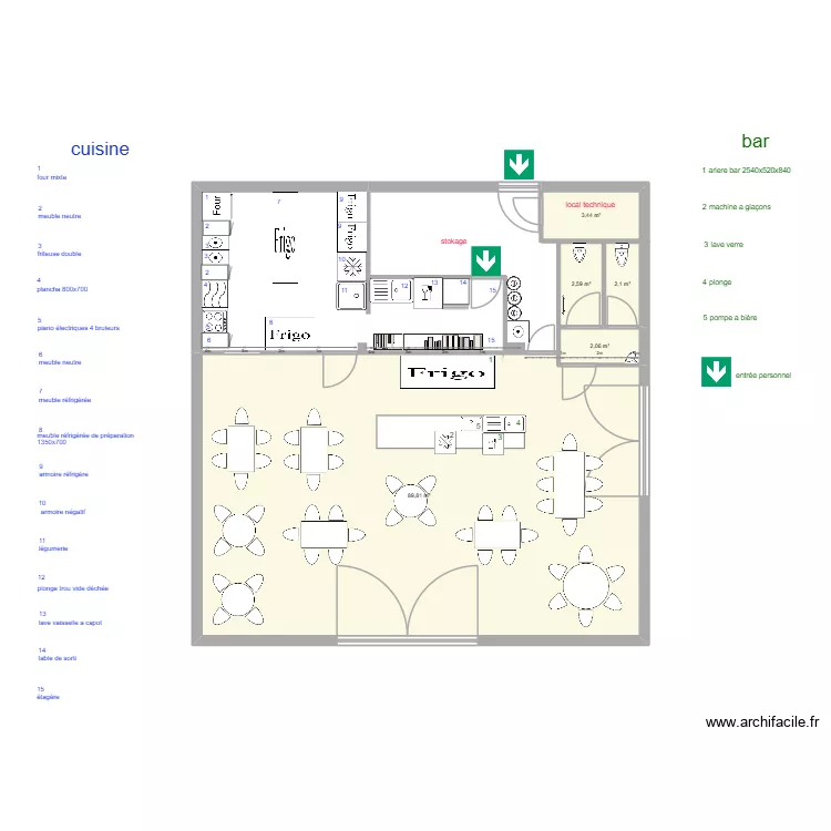 SOON ENNETIERES 14. Plan de 5 et 100 m² SOON ENNETIERES 14. Plan de 5 et 100 m²