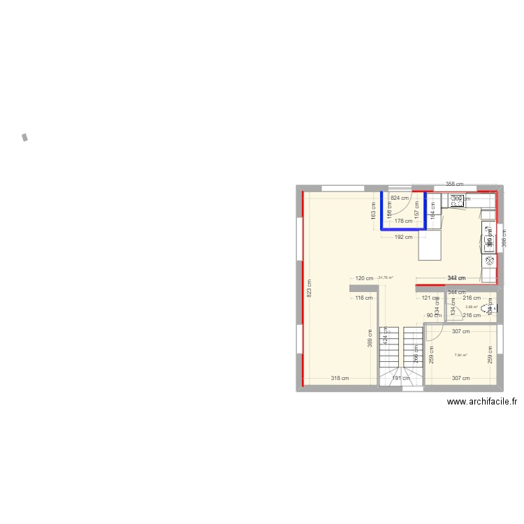 19 P Doumer RDC. Plan de 0 pièce et 0 m2