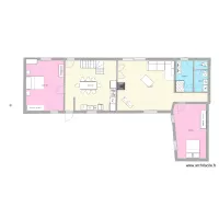 plan brut courte cav&eacute;e 1ere projection