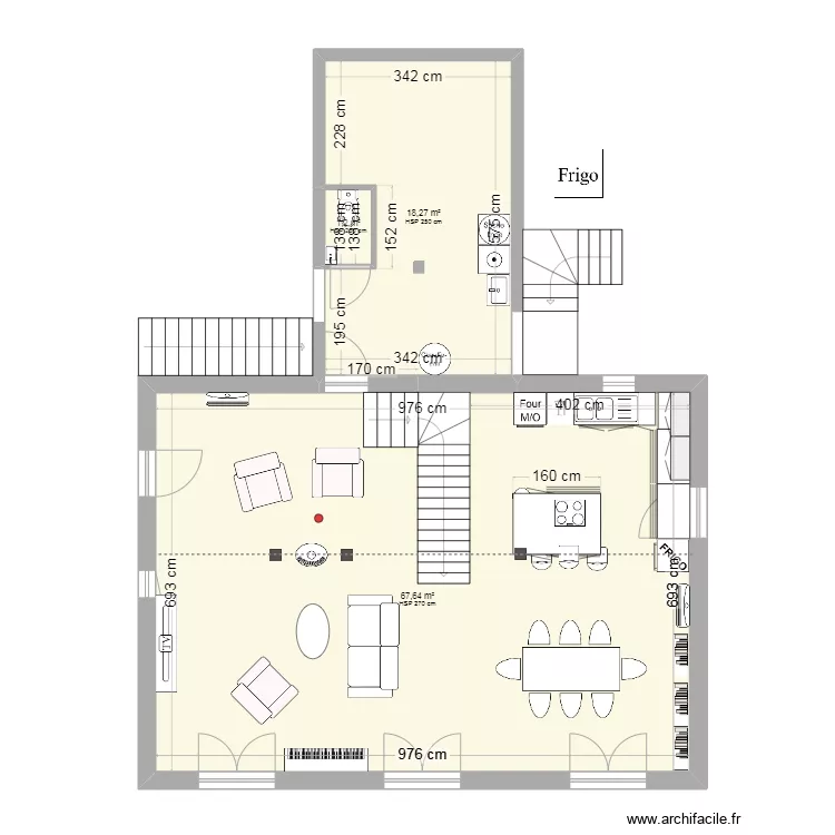 Rouret RdC V21. Plan de 