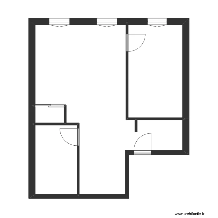 SCI LKCM. Plan de 4  et 47 m²