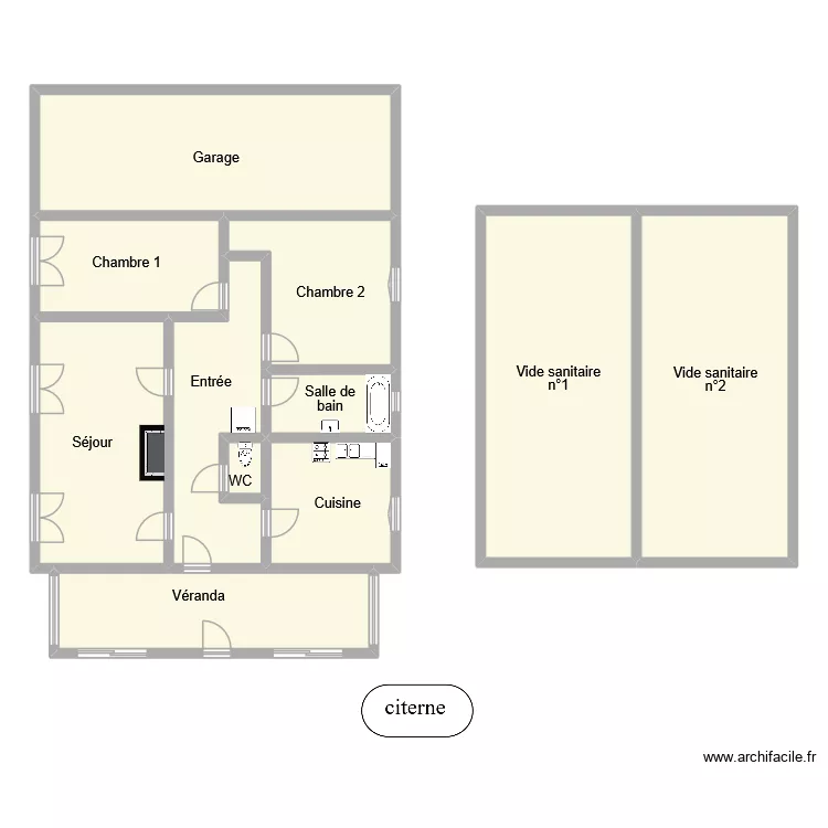 thomassen. Plan de 11 pièces et 227 m²