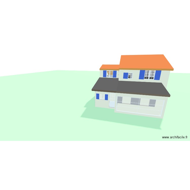 Céline rdc + étage 2. Plan de 17 pièces et 146 m2
