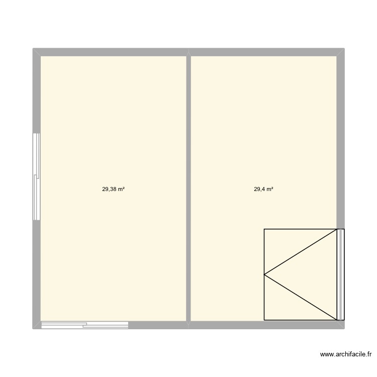 Garage2. Plan de 0 pièce et 0 m2
