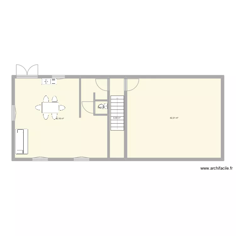 Habere 2. Plan de 4  et 90 m²