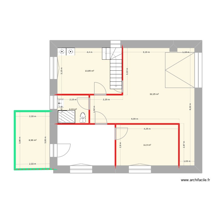 plestin1. Plan de 0 pièce et 0 m2
