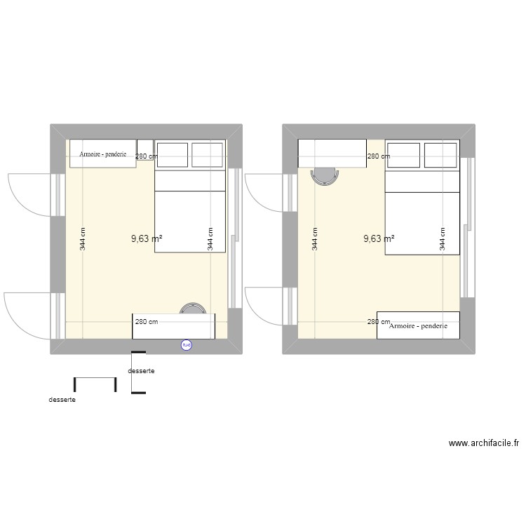 mon appartement. Plan de 0 pièce et 0 m2