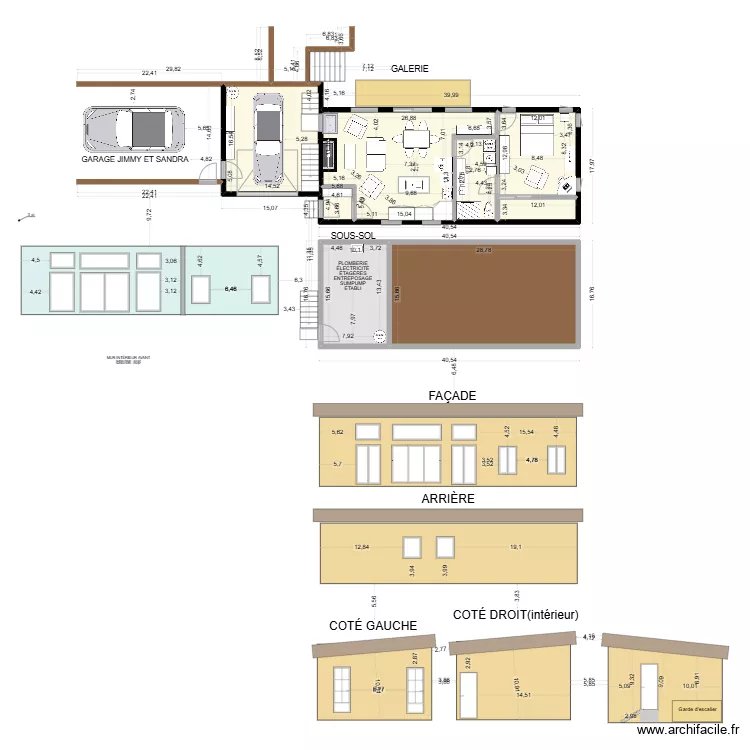 NOUVEAU PLAN. Plan de 