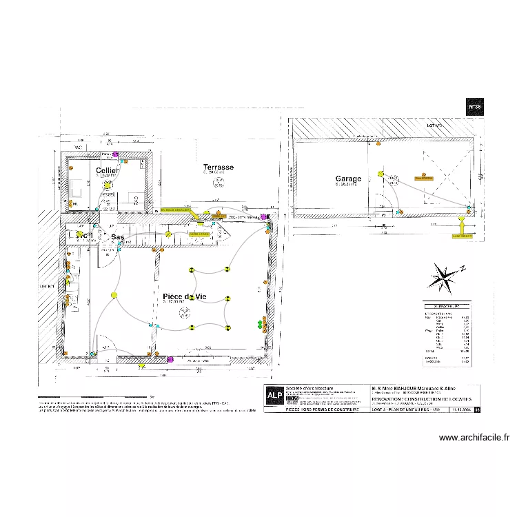 MAHJOUB 36 ELEC. Plan de 