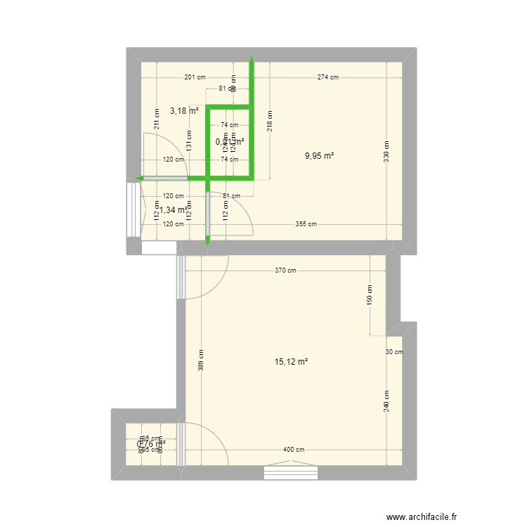 joris etage. Plan de 0 pièce et 0 m2