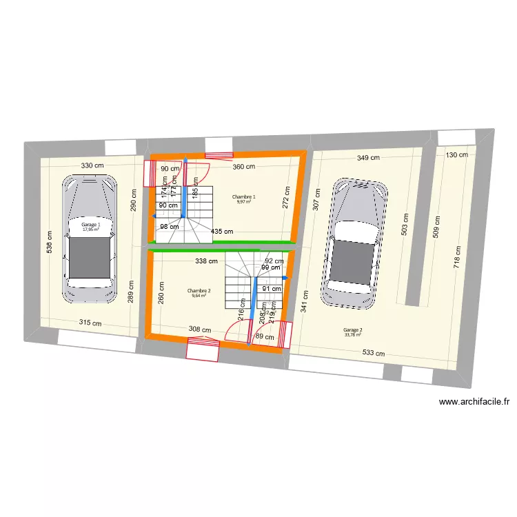 Tchiengang - Projet RDC. Plan de 