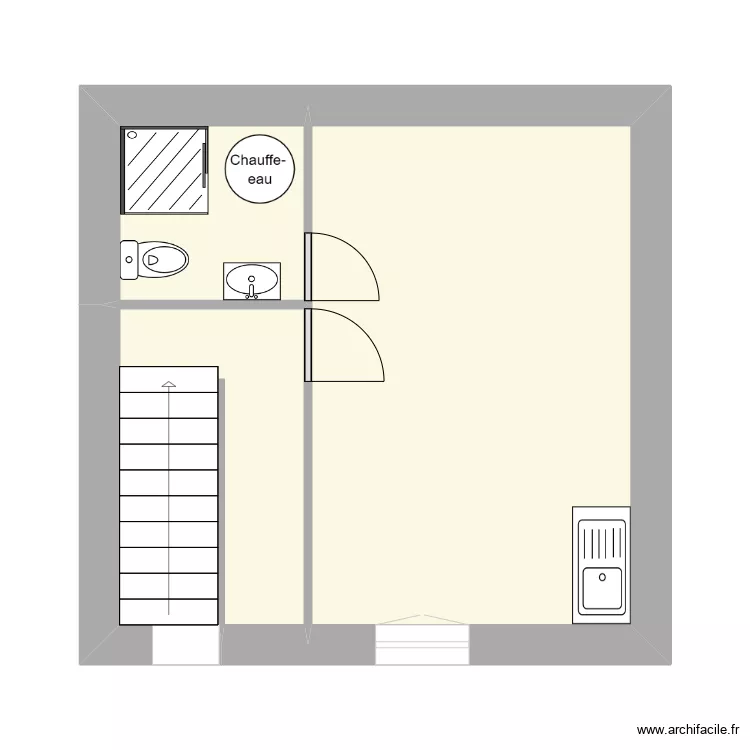 BOHEMIENS 1 TER R+1. Plan de BOHEMIENS 1 TER R+1. Plan de