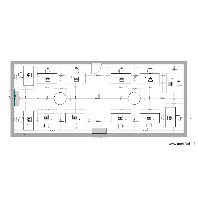 bureau appro v2. Plan de 0 pièce et 0 m2