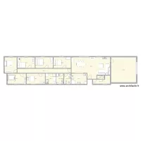 Plan maison lin&eacute;aire 