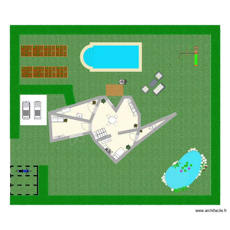 Maison Coeur Rafael. Plan de Maison Coeur Rafael. Plan de