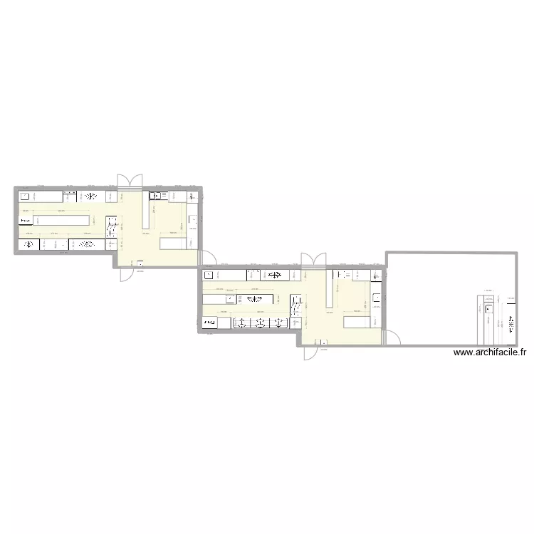 MANOIR V1. Plan de 