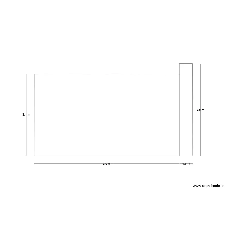 Face sans appenti. Plan de 