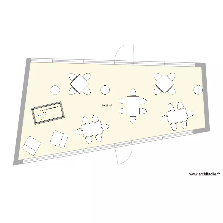 Foyer S1-S4. Plan de 