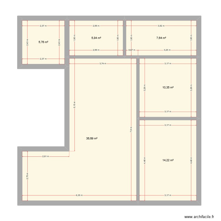 landivisiau. Plan de 0 pièce et 0 m2
