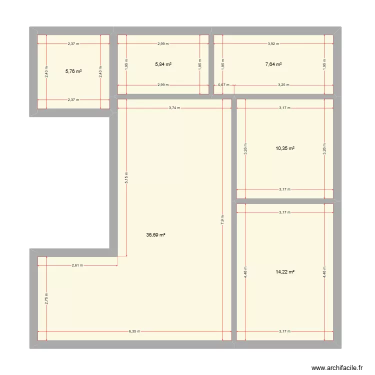 landivisiau. Plan de 