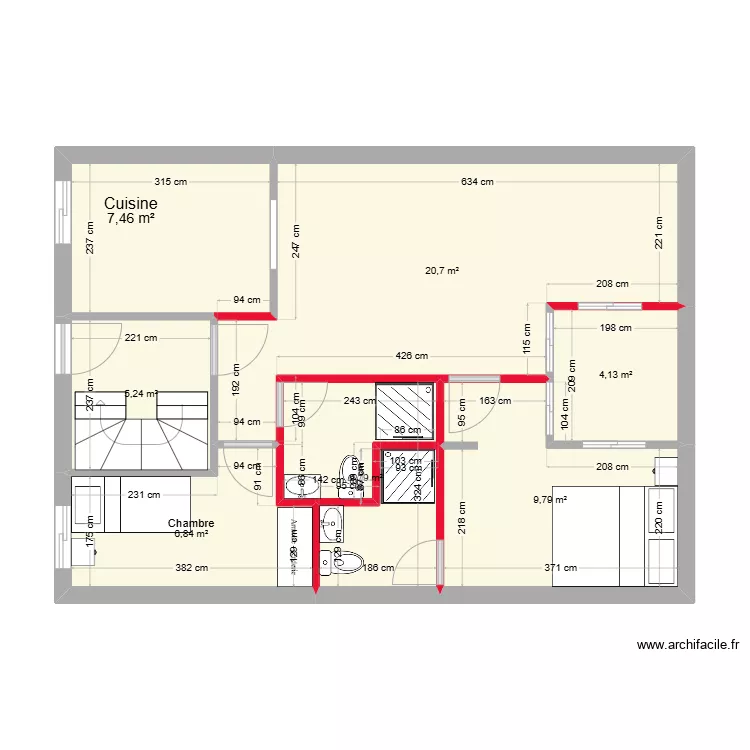 TANGER RDC . Plan de 