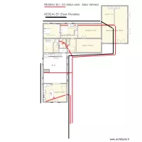 Montoison Rez de Chauss&eacute;e avec &eacute;vacuations eaux