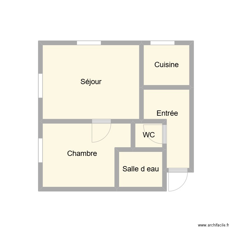 2508 INDIVISION SIRE. Plan de 6 pièces et 12 m2